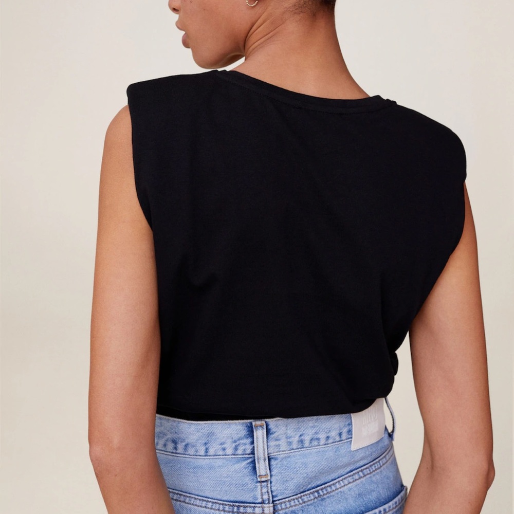 Shoulder Pad Tank - Picture 3 of 8
